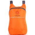 Promotional Orange Color Nylon Folding Bags